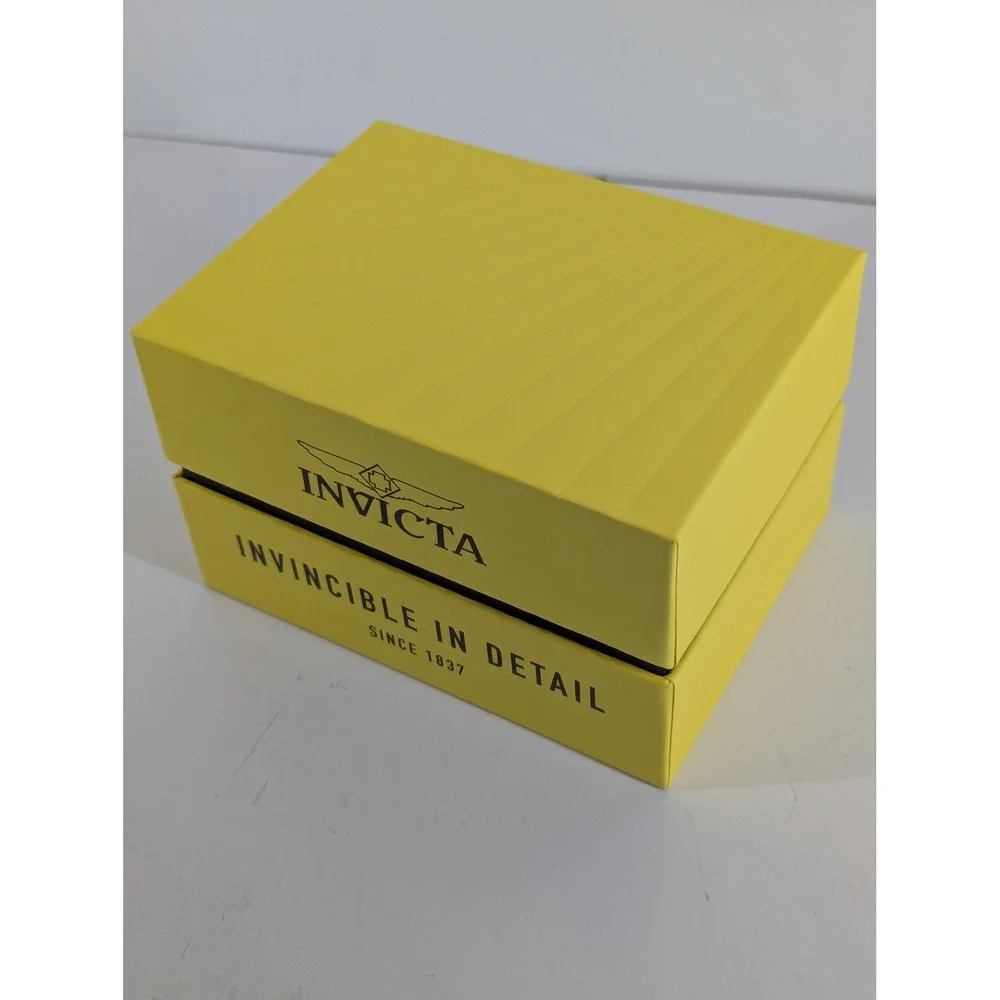 Invicta Celestial Kepler Mens Watch 48491 Black Dial 43mm Stainless Steel Quartz